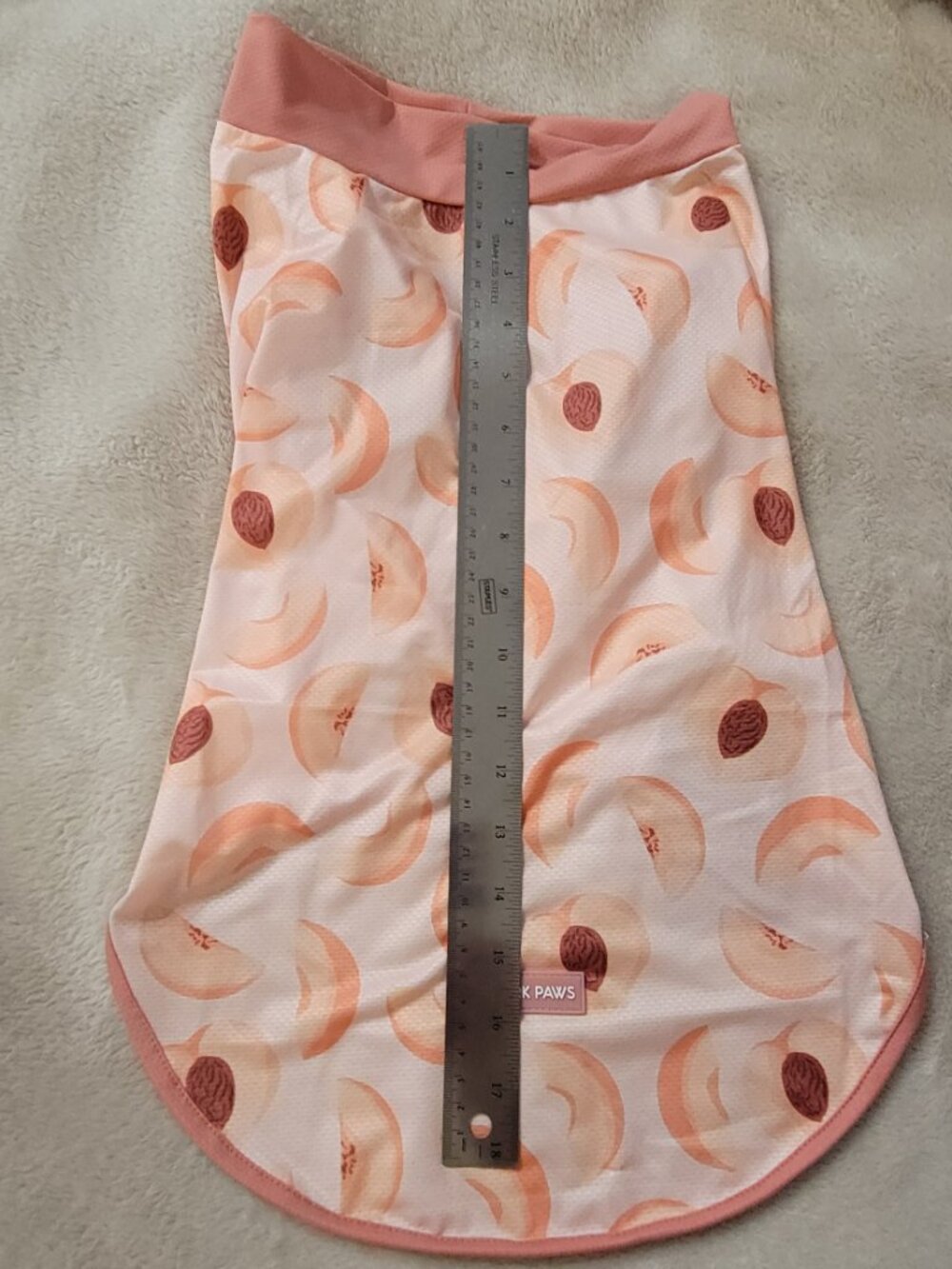 (NWT) Spark Paws - Sunblock Shirt - Peaches (Size 2XL) - Picture 6 of 6